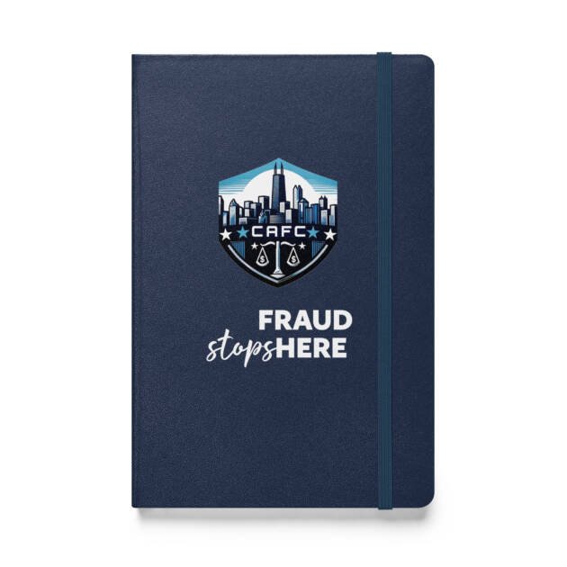 Hardcover bound notebook
